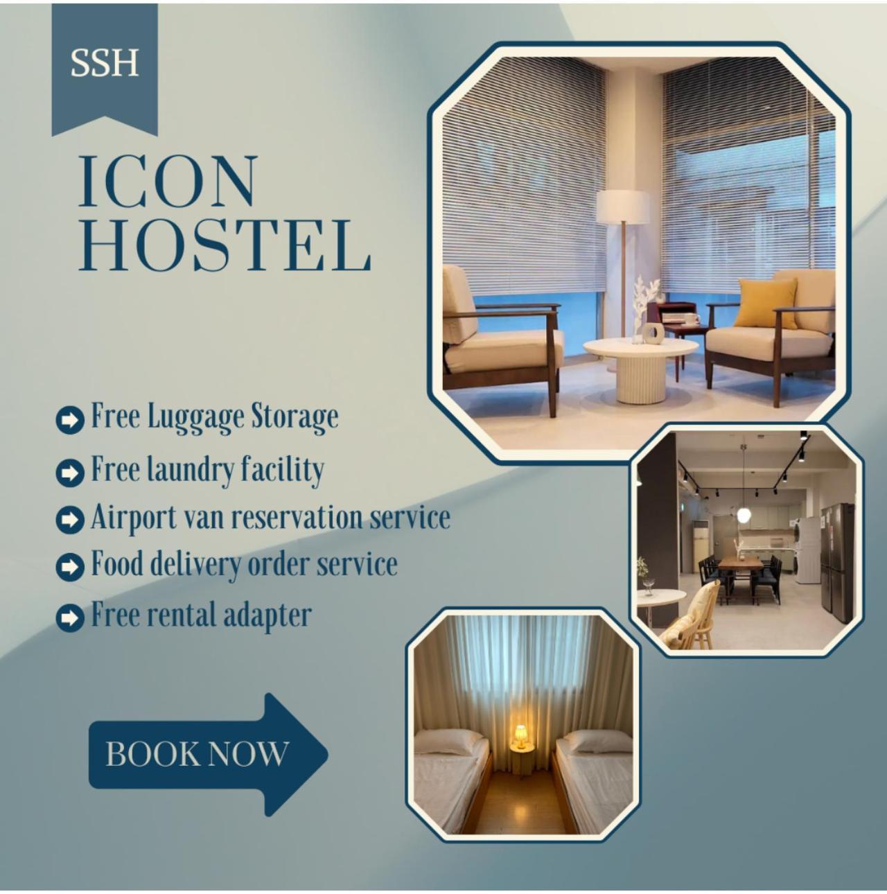 סיאול Ssh Icon Hostel מראה חיצוני תמונה